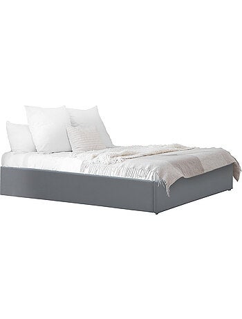 Lit simple en PVC avec coffre