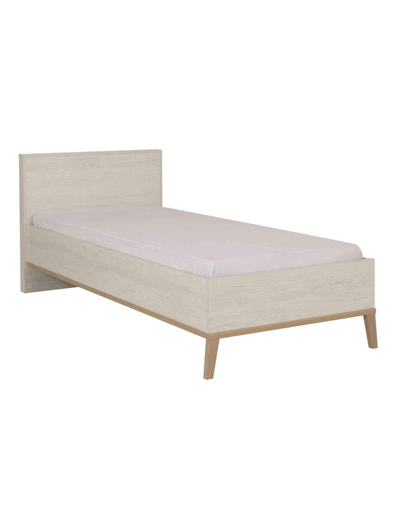 Lit style scandinave Blanc - Kiabi