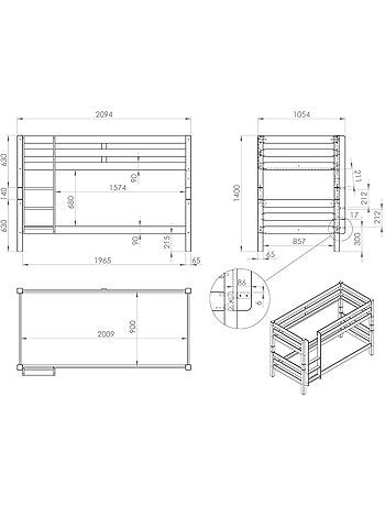 Lit superposé - Terre de Nuit