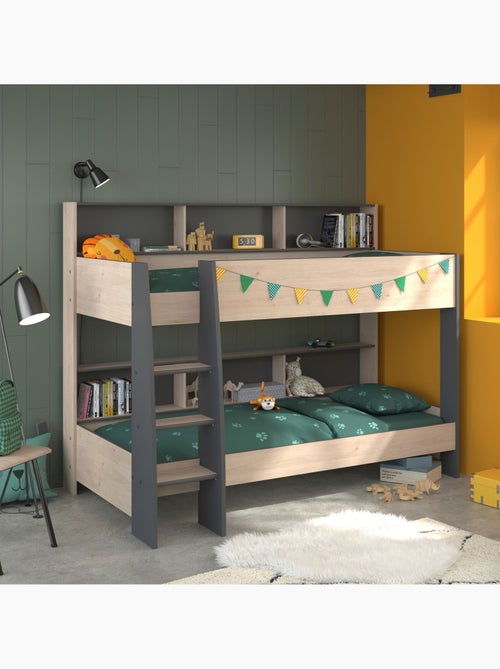 Lit superposé avec rangements - Kiabi