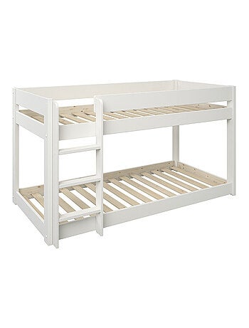 Lit superposé bas en pin massif ISIDORE