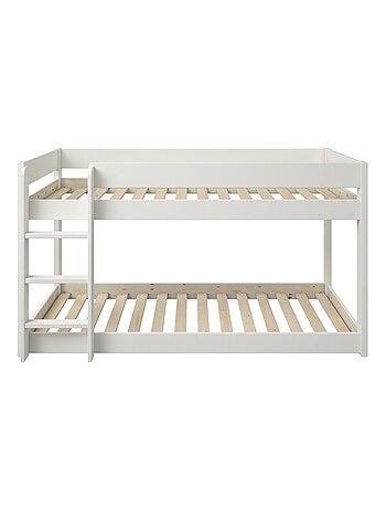 Lit superposé bas en pin massif ISIDORE