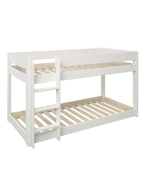 Lit superposé bas en pin massif  ISIDORE - Kiabi