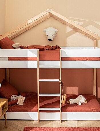 Lit superposé en hêtre GUSTAVE