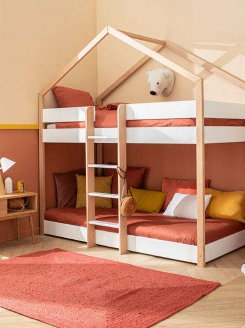 Lit superposé en hêtre   GUSTAVE - Kiabi