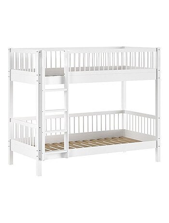 Lit superposé en hêtre massif AUBANE