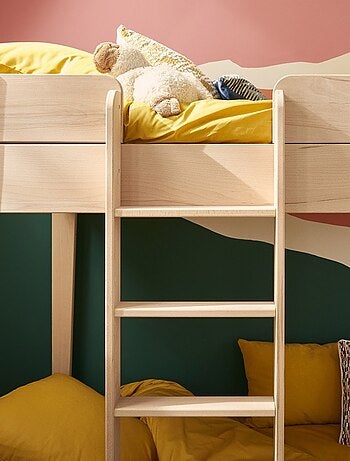 Lit superposé en hêtre naturel ARMAND