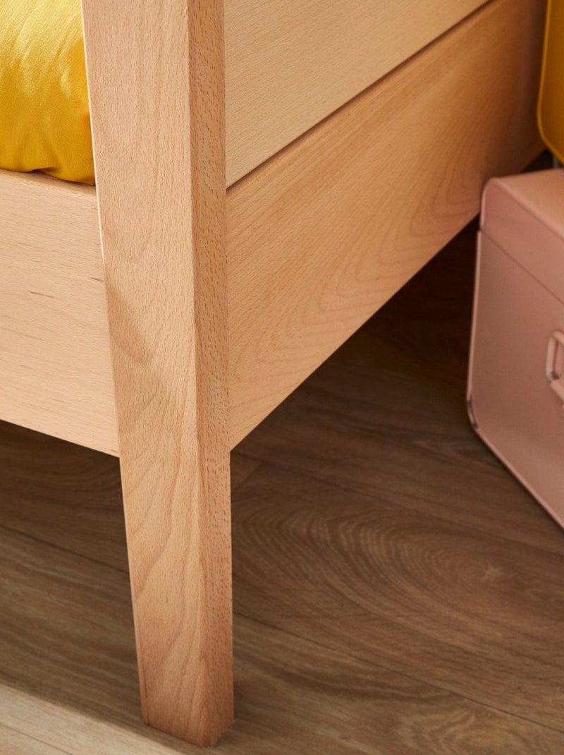 Lit superposé en hêtre naturel  ARMAND Bois naturel - Kiabi