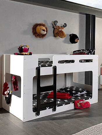 Lit superposé en pin massif