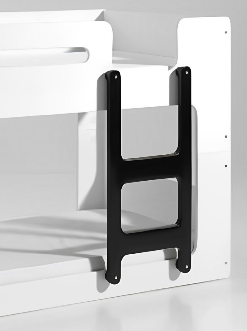 Lit superposé en pin massif Blanc - Kiabi