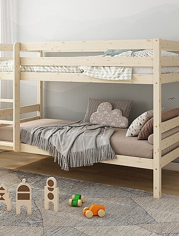 Lit superposé en pin massif ISIDORE