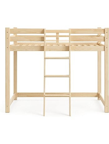 Lit superposé enfant clpa mila 80×160 cm pin massif