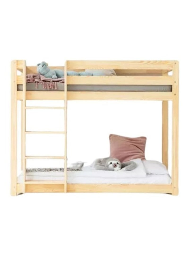 Lit superposé enfant CLPBN Mila Bois naturel - Kiabi