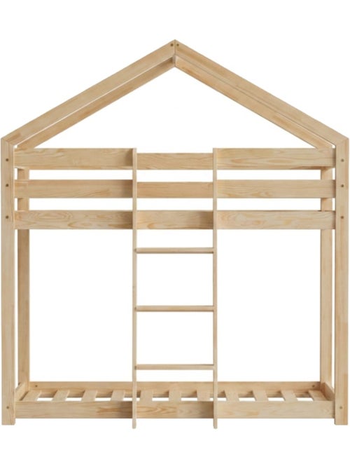 Lit superposé enfant dmp 90×180 cm pin massif - Kiabi