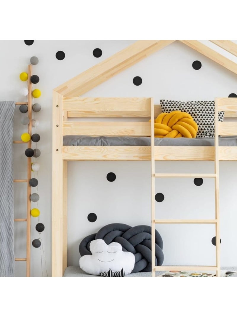 Lit superposé enfant dmp 90×180 cm pin massif Beige - Kiabi