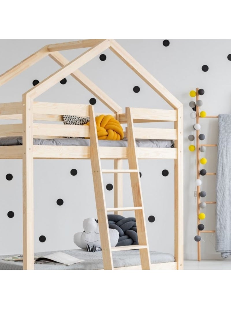 Lit superposé enfant dmp 90×180 cm pin massif Beige - Kiabi