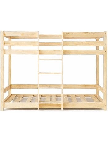Lit superposé enfant mila clpn 80×190 cm pin massif