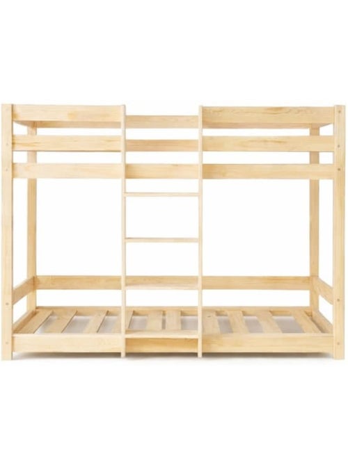 Lit superposé enfant mila clpn 80×190 cm pin massif - Kiabi