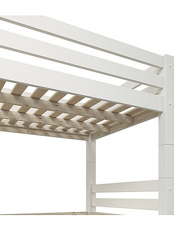 Lit superposé H160 séparable extra-solide en bois massif HERCULE
