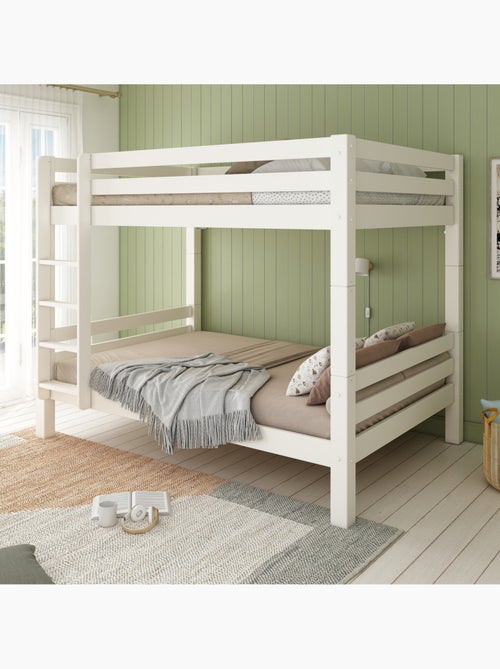 Lit superposé H175 séparable extra-solide en bois massif HERCULE - Kiabi