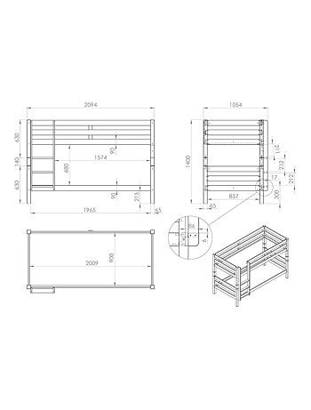 Lit superposé - Terre de Nuit