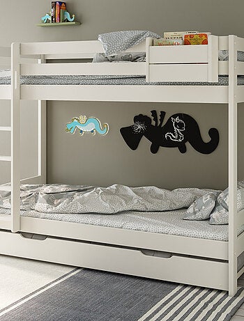 Lit superposé pin massif BASILE