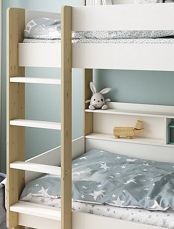 Lit superposé pin massif EDOUARD