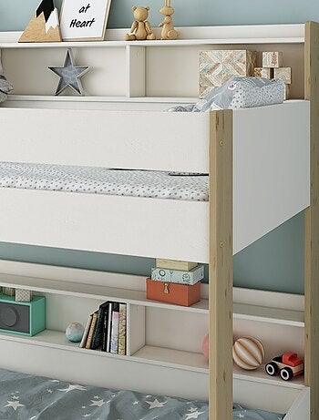 Lit superposé pin massif EDOUARD