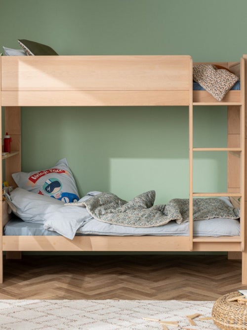 Lit superposé séparable bois massif hêtre naturel  ARSÈNE - Kiabi