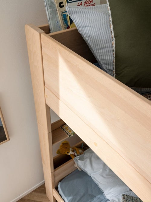 Lit superposé séparable bois massif hêtre naturel  ARSÈNE - Kiabi