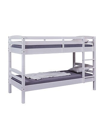 Lit superposé séparable en bois massif