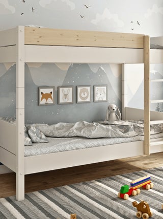 Lit superposé séparable et matelas pin massif  ACHILLE