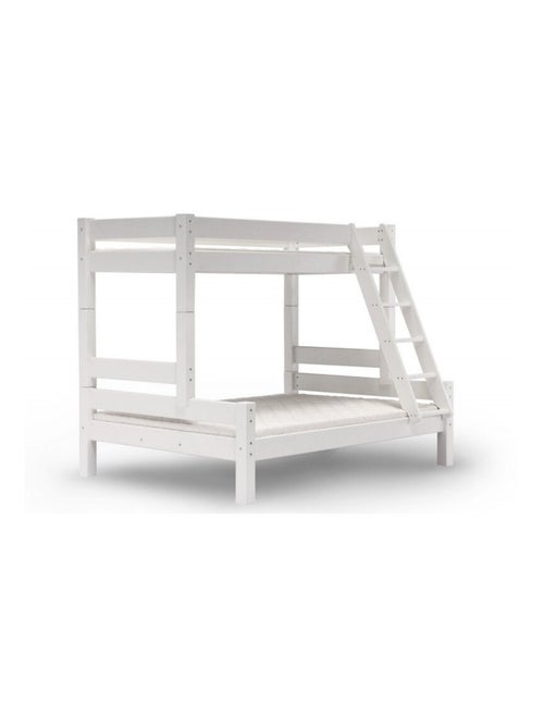 Lit superposé séparable et matelas pin massif LILJA - Kiabi