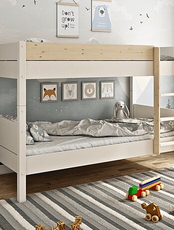 Lit superposé séparable pin massif ACHILLE