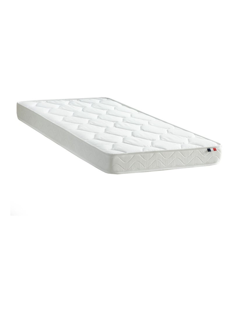 Lit superposé triple avec matelas pin massif  LILJA Blanc - Kiabi