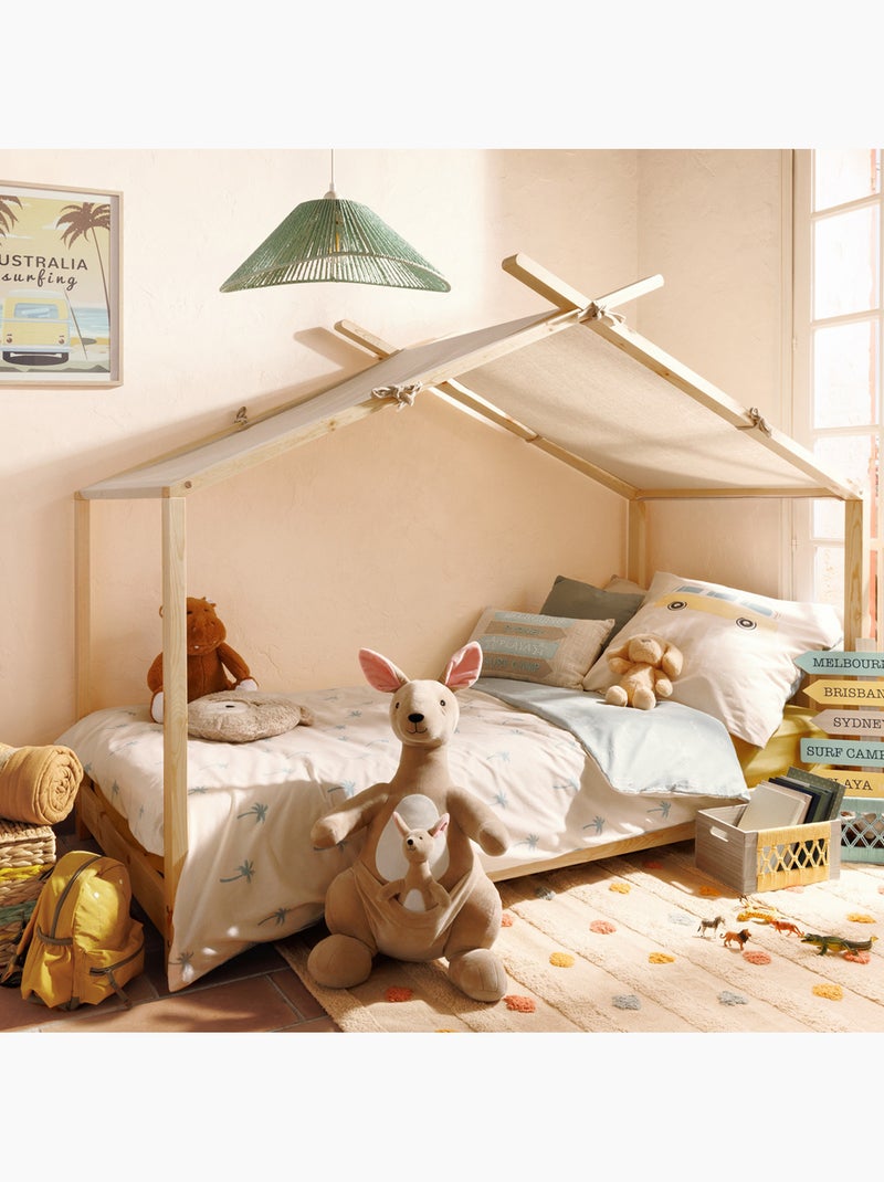 Lit tente enfant ILAN Beige - Kiabi