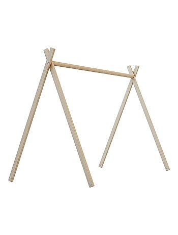 Lit tipi en bois avec toit 60 x 120 cm