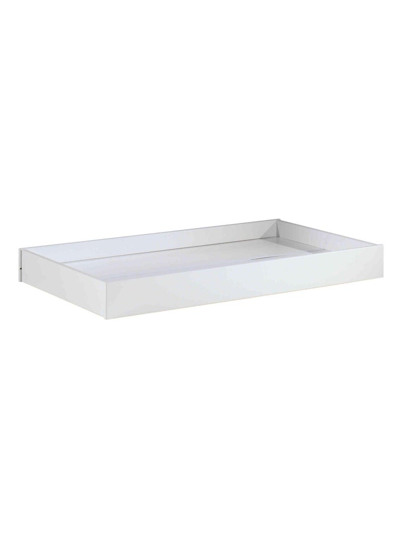 Lit tiroir à barreaux en bois Blanc - Kiabi