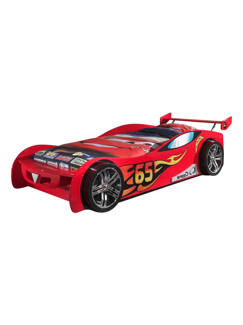 Lit voiture Le Mans Rouge - Kiabi