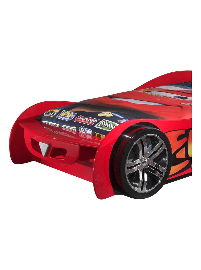 Lit voiture Le Mans Rouge - Kiabi