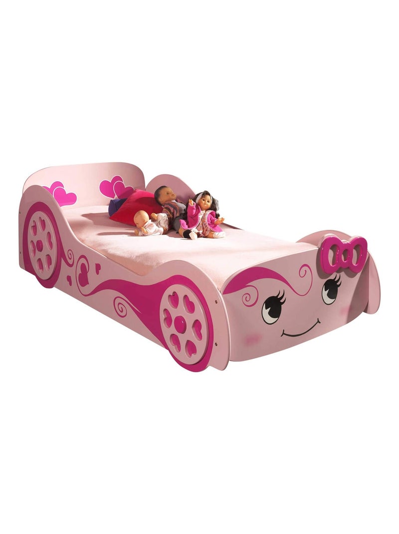 Lit voiture Love Rose - Kiabi