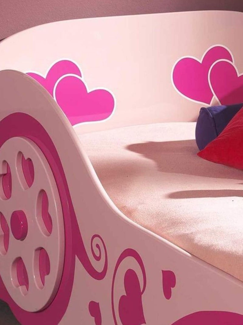 Lit voiture Love Rose - Kiabi