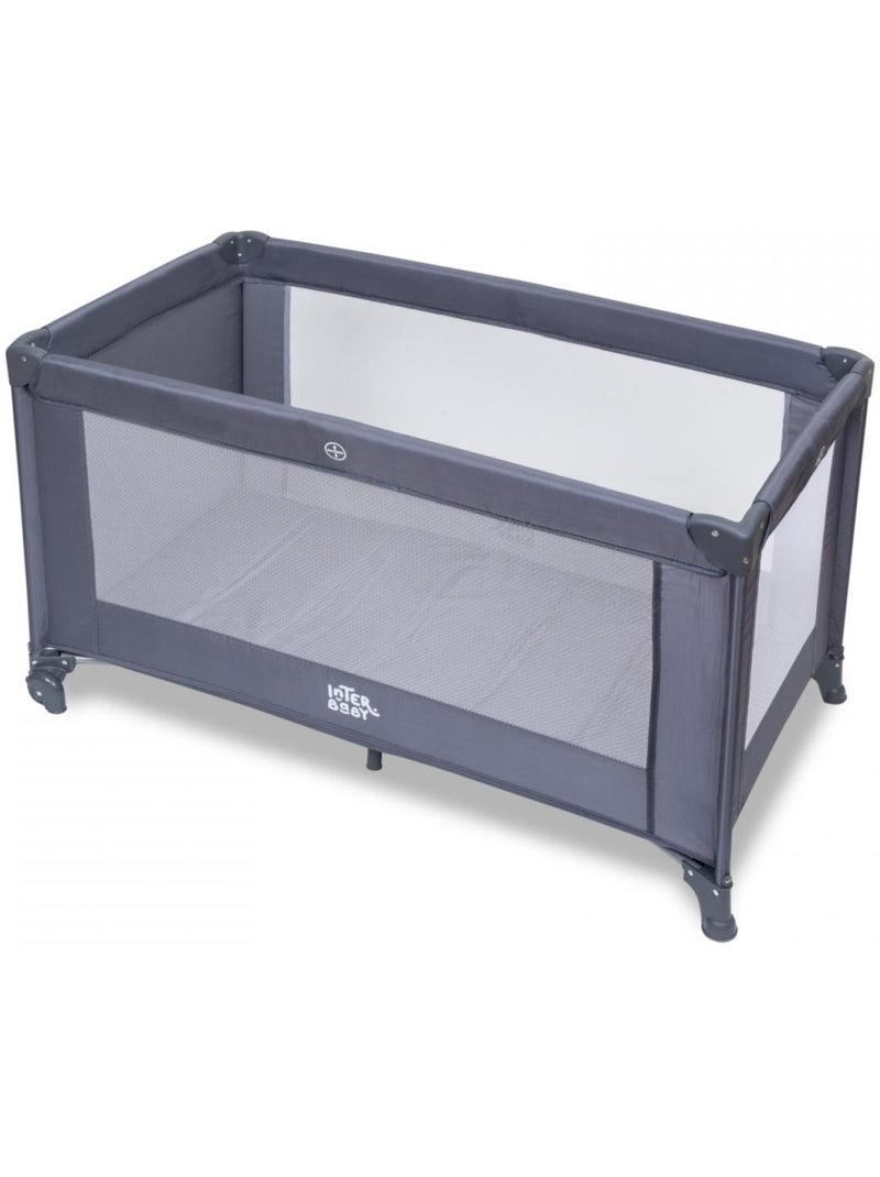 Lit voyage pliable Gris - Kiabi