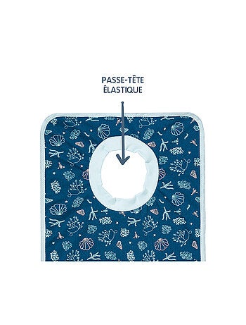 Little Band - 2 bavoirs élastiques 6 mois - Seaside Romance