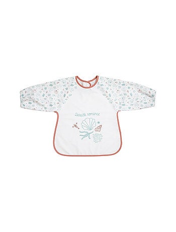 Little Band - Bavoir manche longue 12 mois Seaside Romance