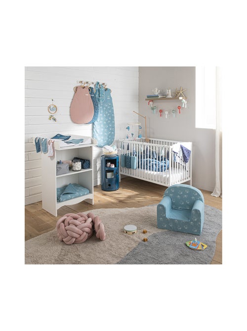 Little Band - Bavoir manche longue 12 mois Seaside Romance - Kiabi
