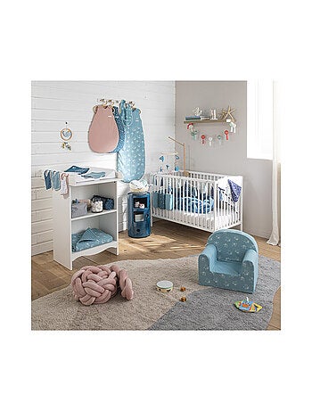 Little Band - Cape de bain bébé Seaside Romance avec gant de toilette