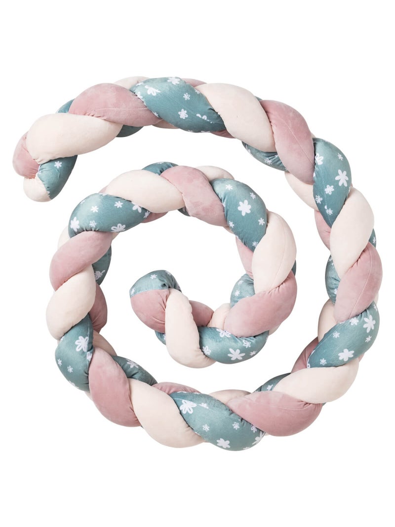 Little Band - Coussin tresse bébé Botanique Rose - Kiabi