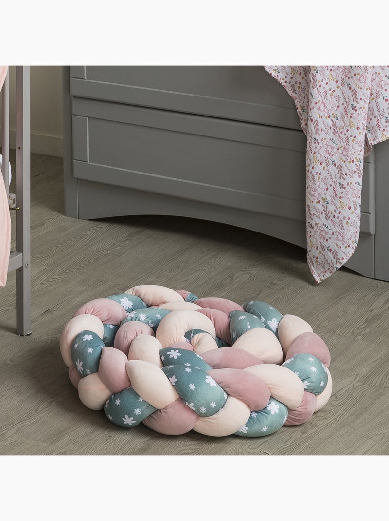 Little Band - Coussin tresse bébé Botanique Rose - Kiabi