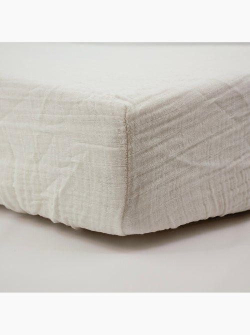 Little Band - Drap housse 60x120 cm Double Gaze de coton - Kiabi